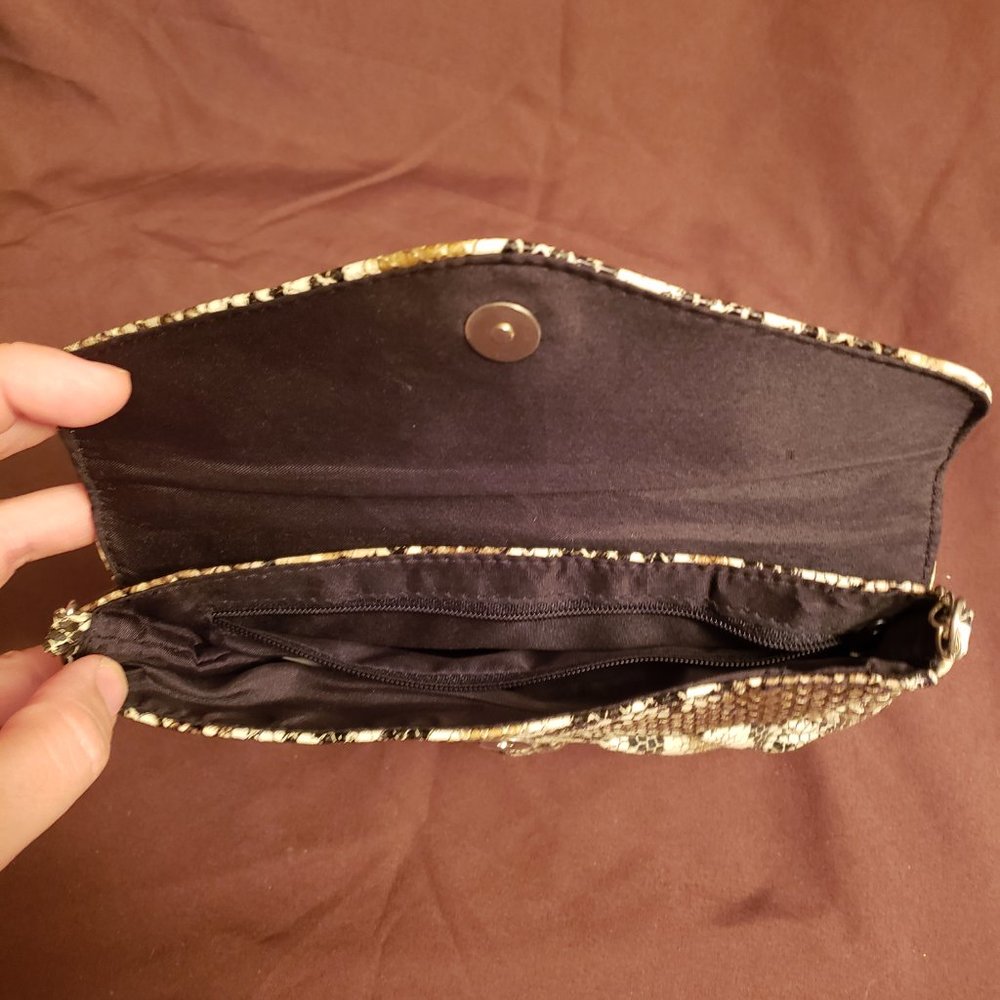 Python Snake Print Crossbody Purse - image 3